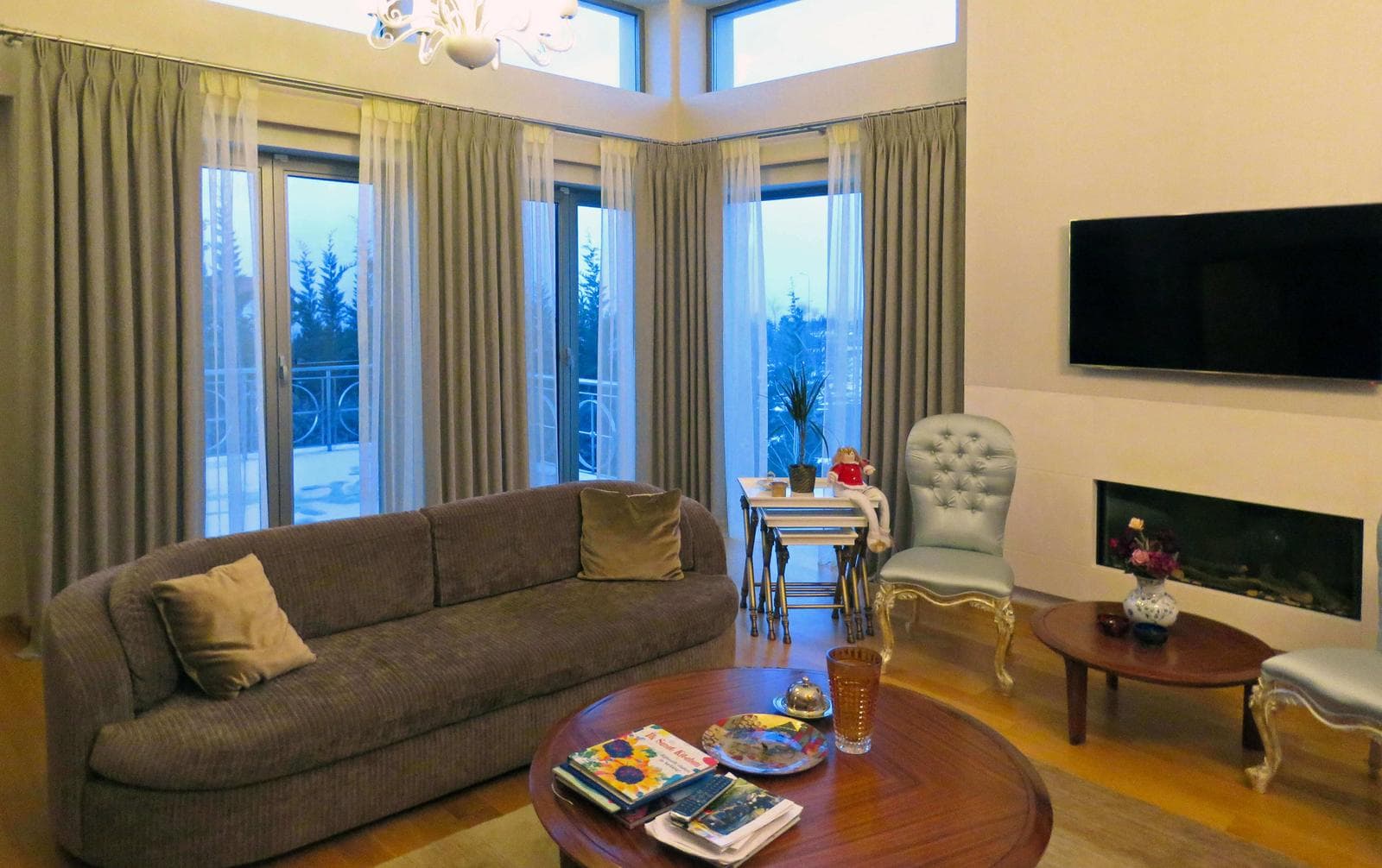 Rustikli perde modelleri Ankara