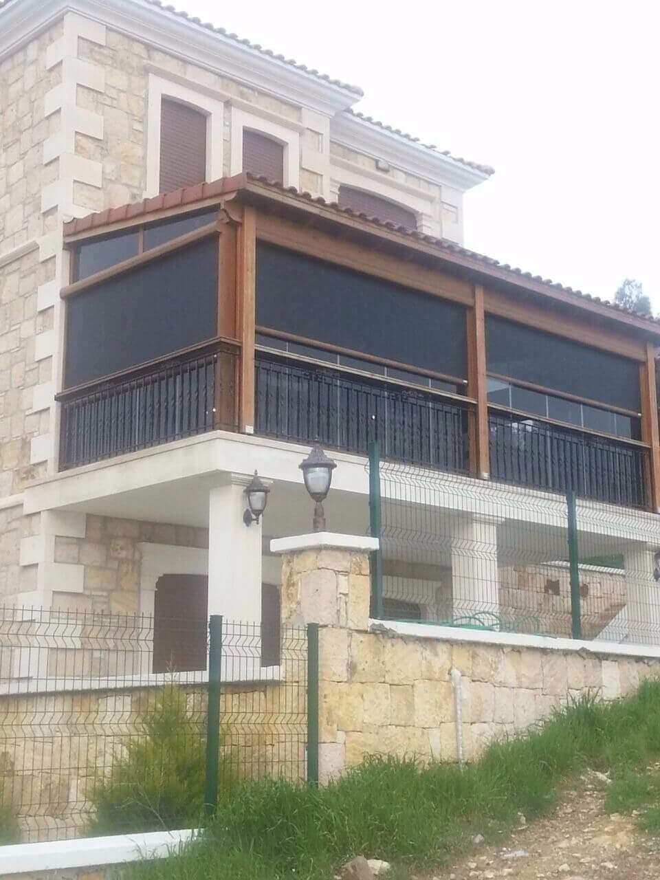 Dış mekan zip perde