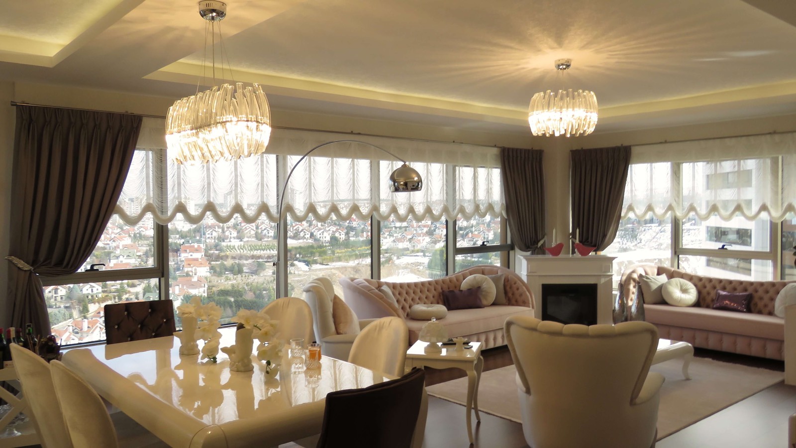 Balon perde modelleri Ankara