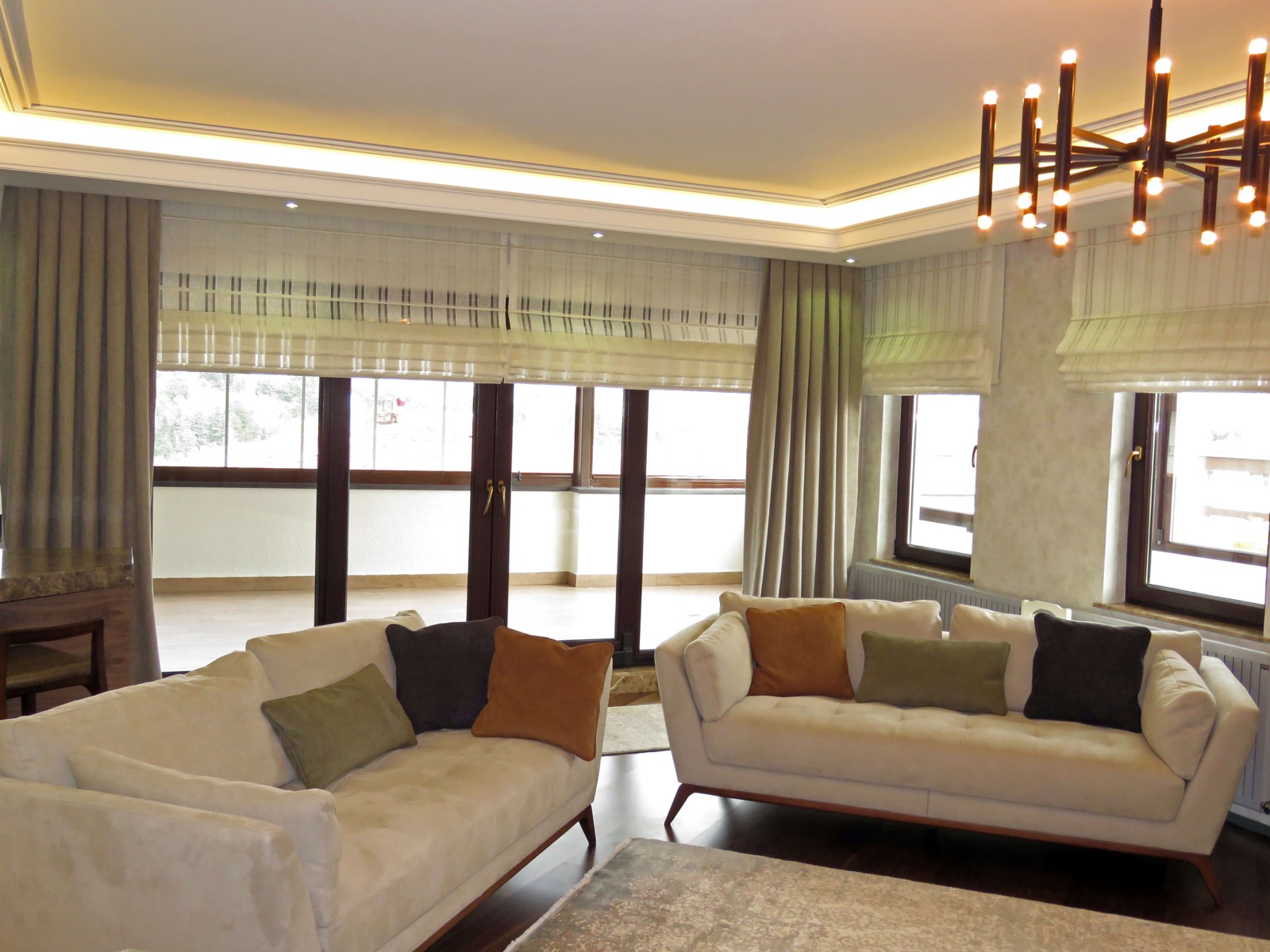 Katlamalı perde modelleri Ankara