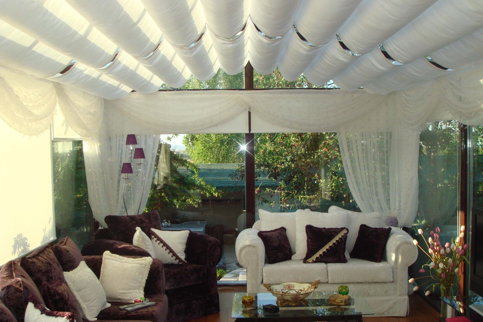 Kış Bahçesi Perde modelleri Ankara