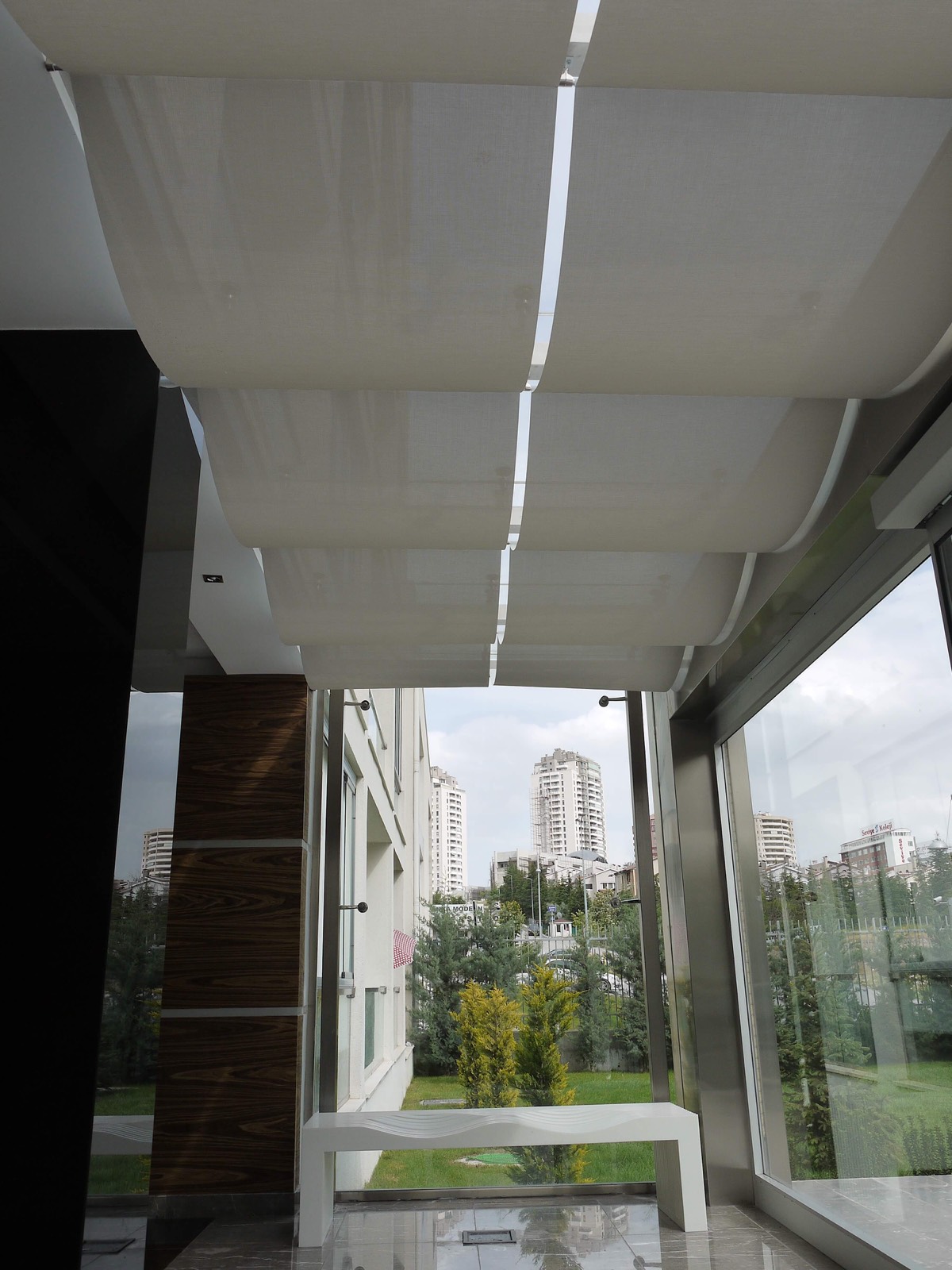 Kış Bahçesi Perde modelleri Ankara