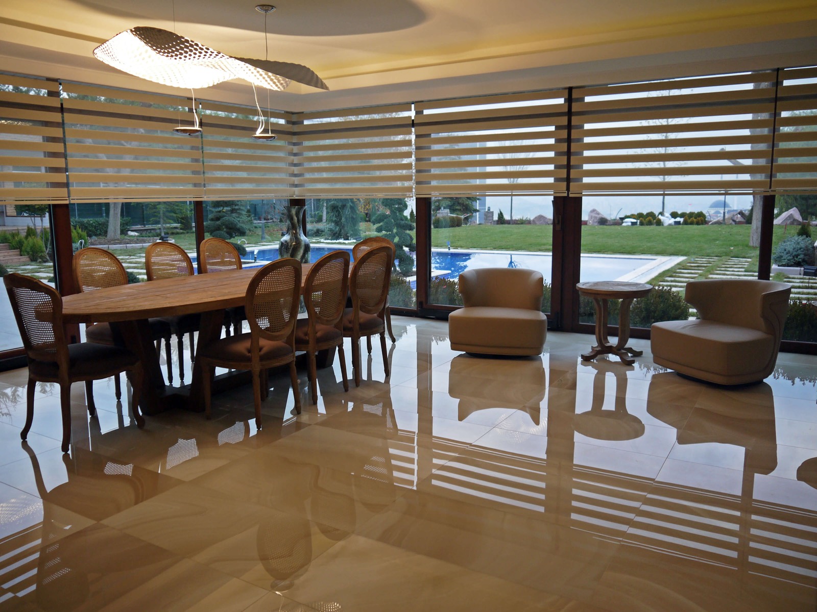 Kış Bahçesi Perde modelleri Ankara