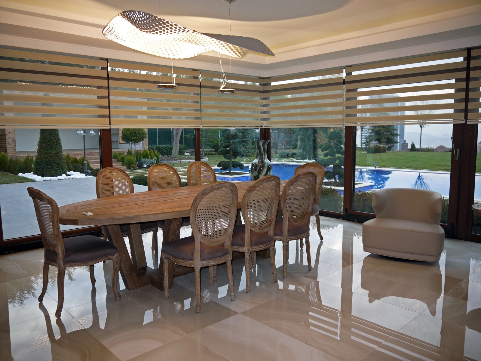 Kış Bahçesi Perde modelleri Ankara