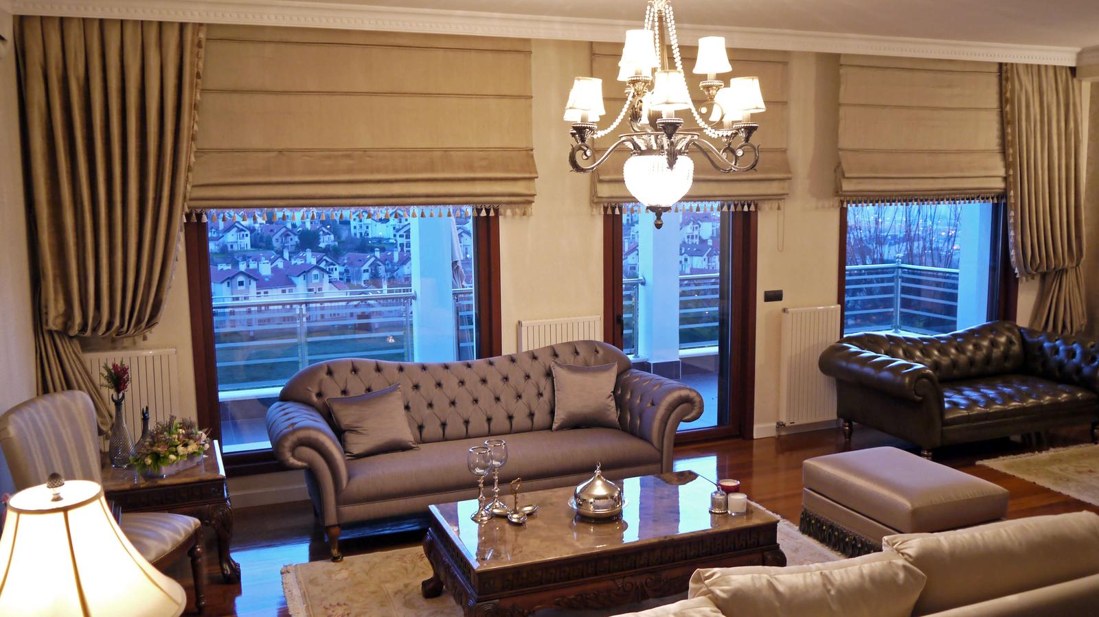 Klasik ve avangart perde modelleri Ankara