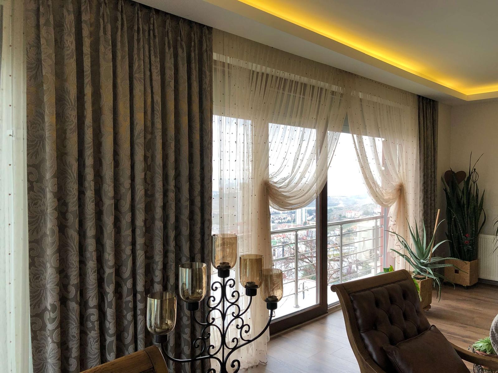 Klasik ve avangart perde modelleri Ankara