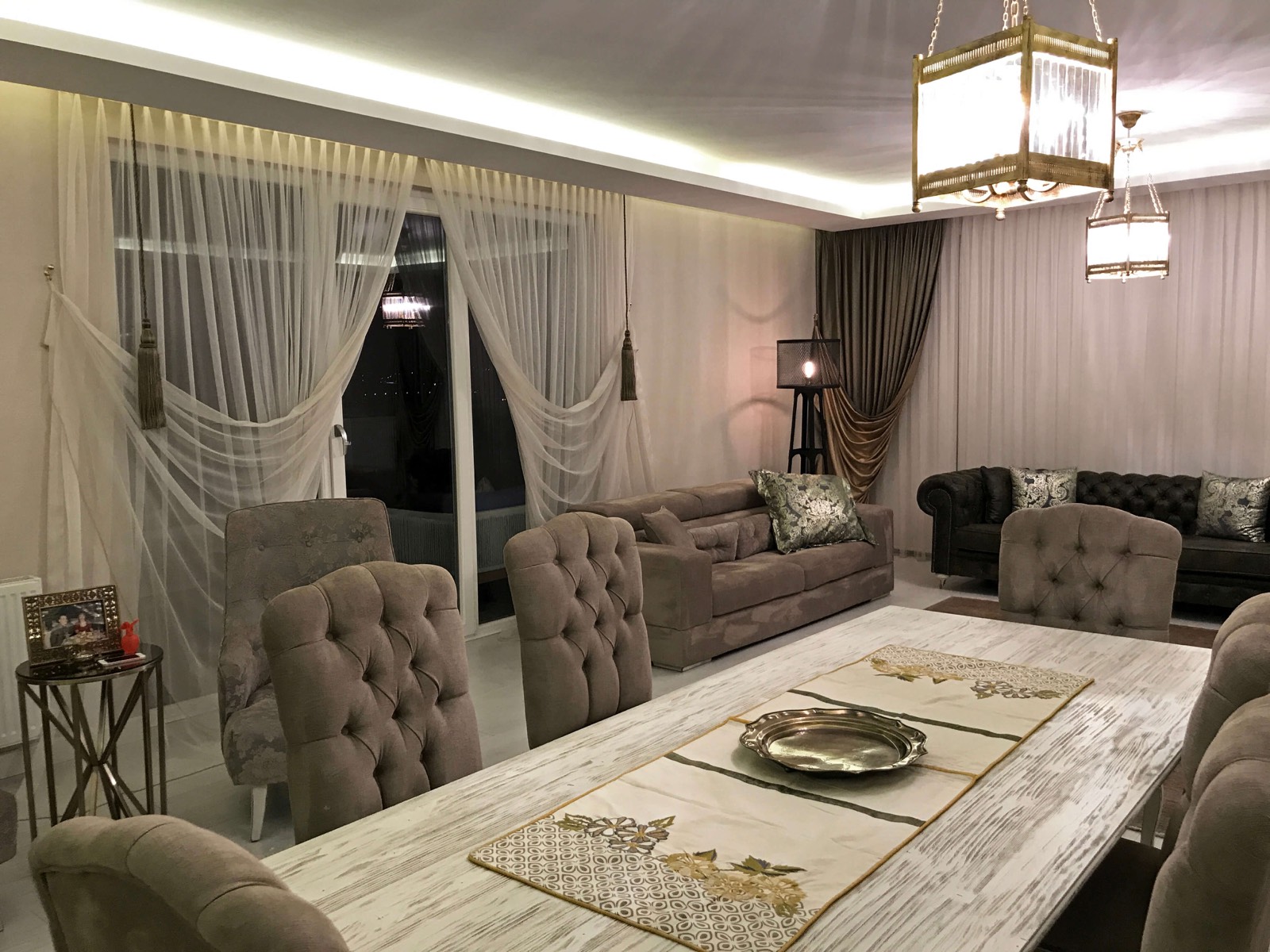 Kruvaze perde modelleri Ankara