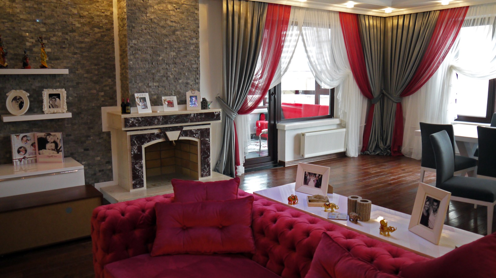 Kruvaze perde modelleri Ankara