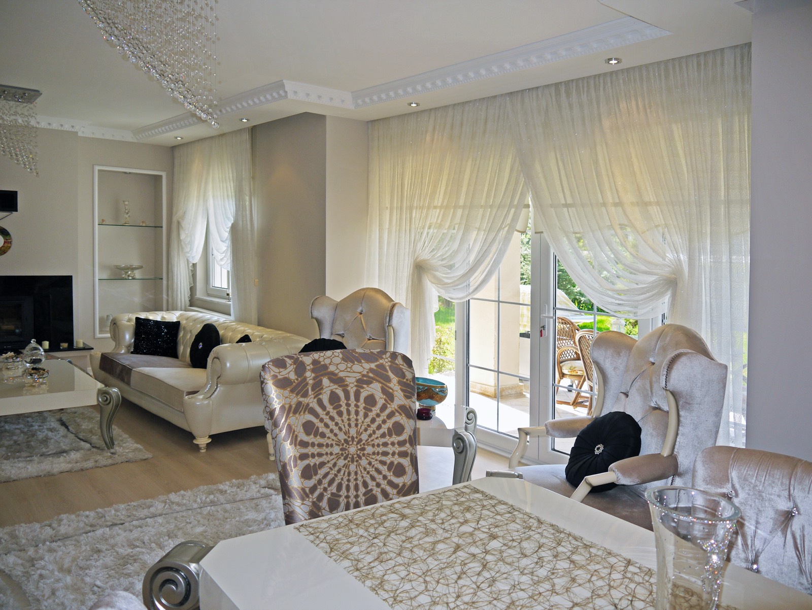 Kruvaze perde modelleri Ankara