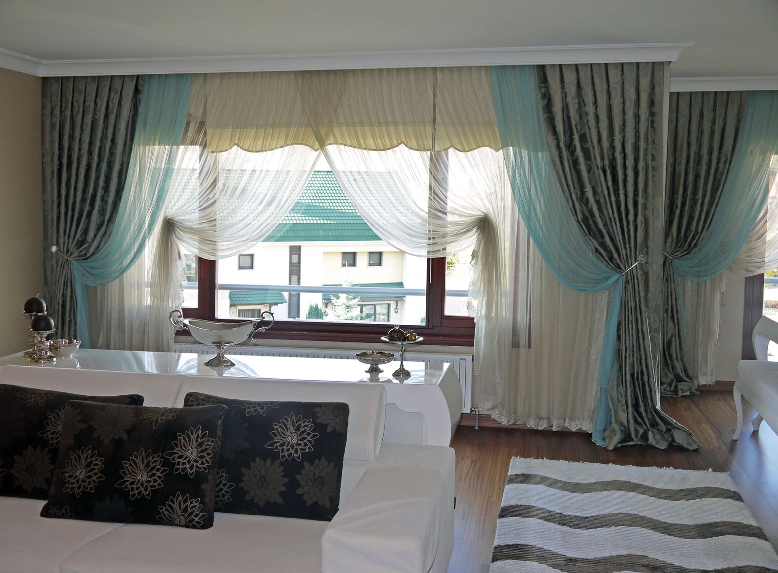 Kruvaze perde modelleri Ankara