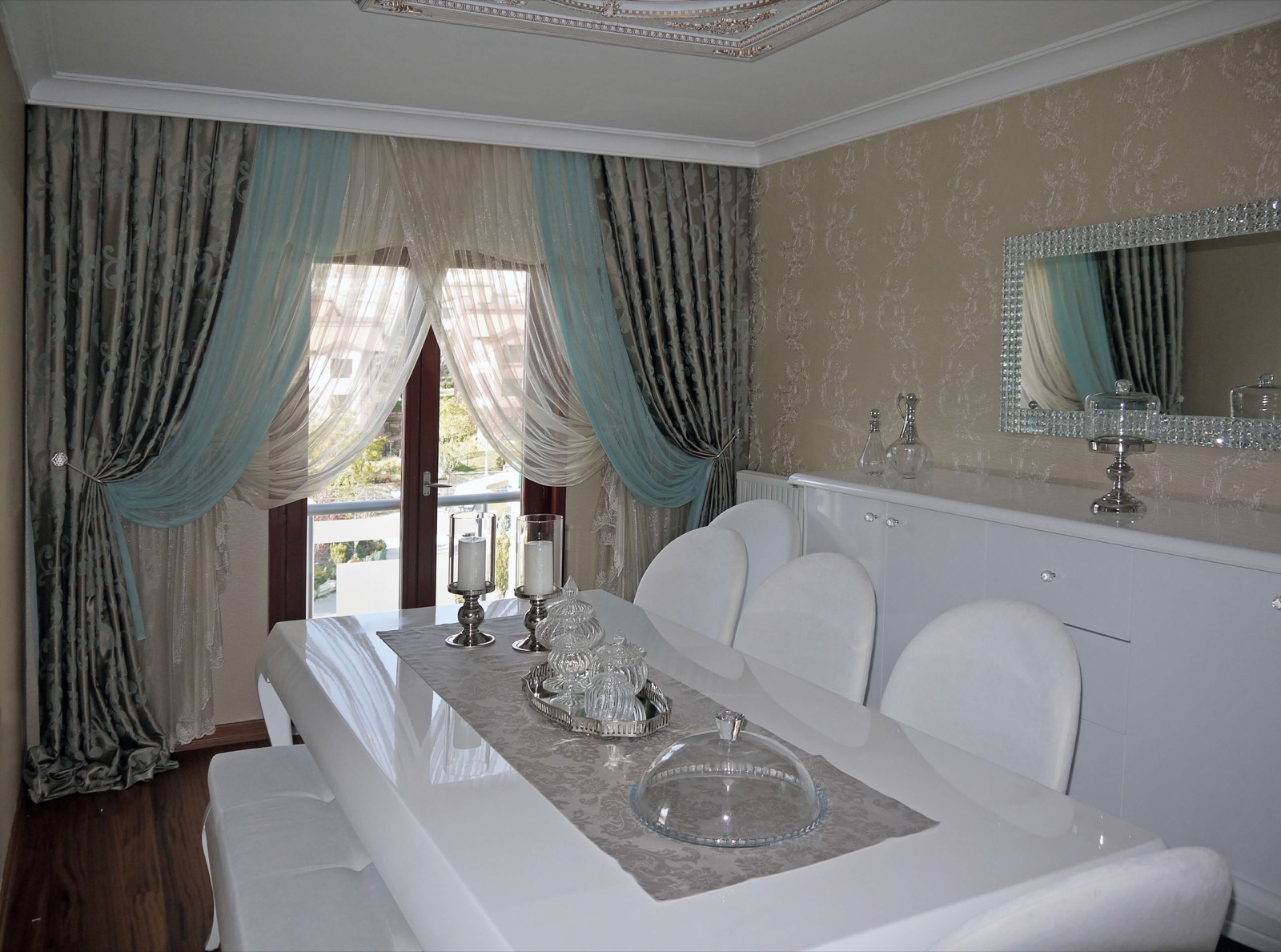 Kruvaze perde modelleri Ankara