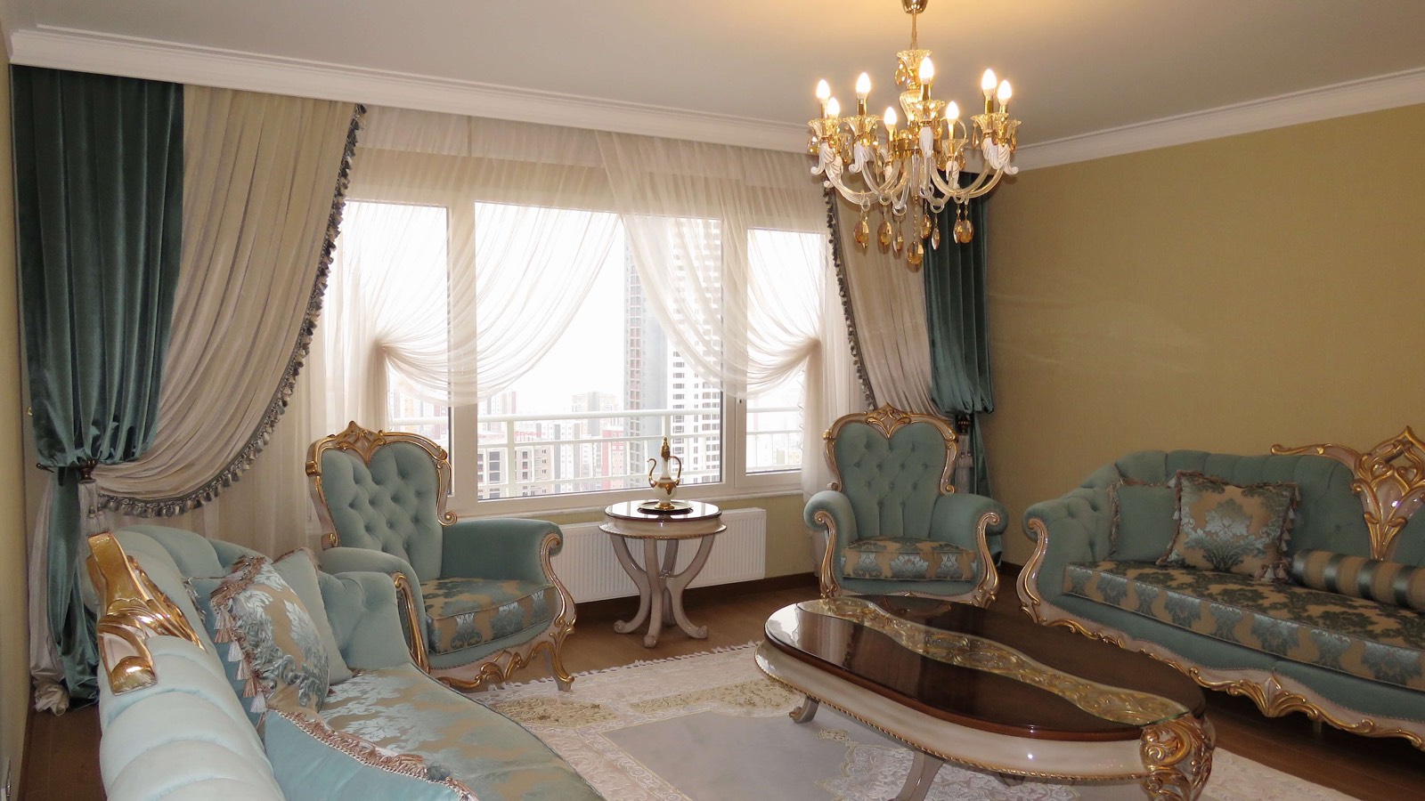 Kruvaze perde modelleri Ankara