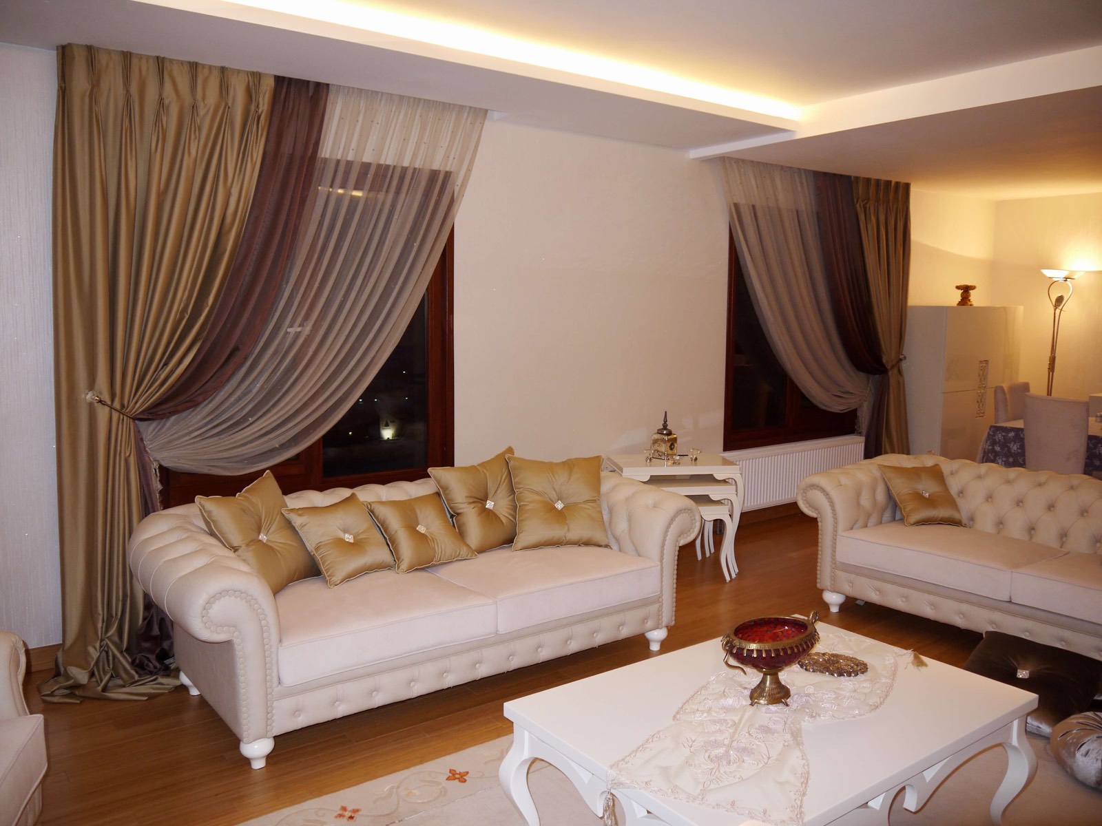 Kruvaze perde modelleri Ankara