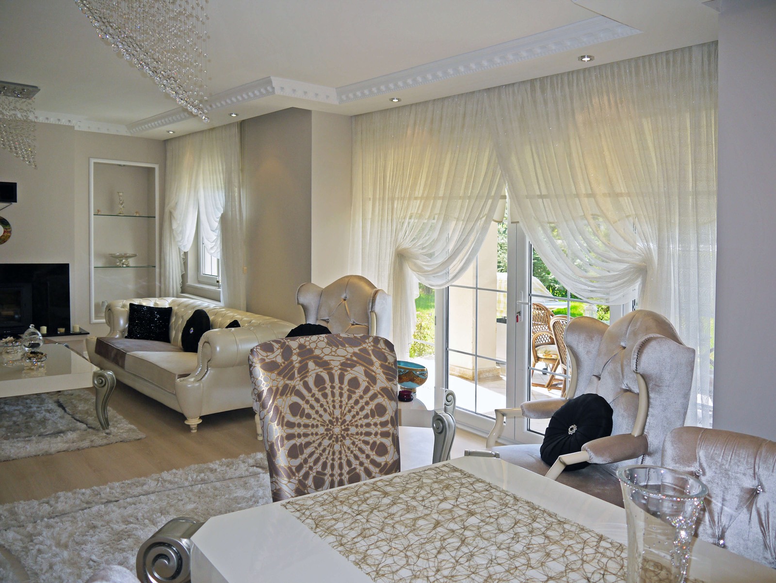 Kruvaze perde modelleri Ankara