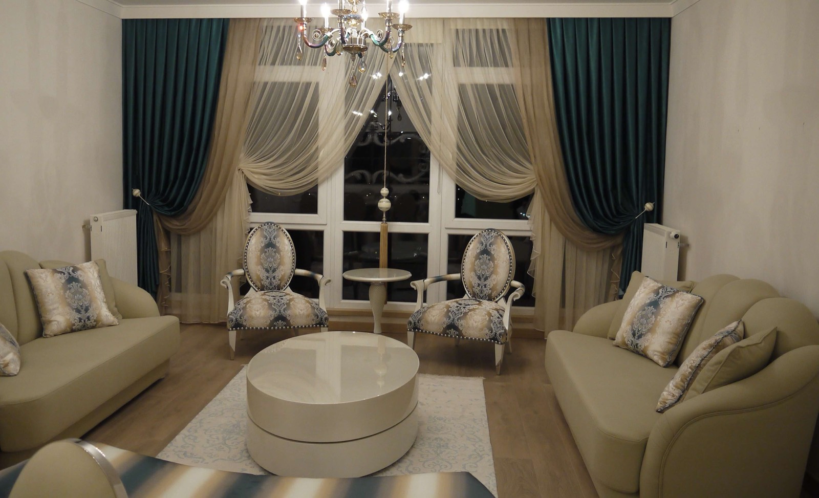 Kruvaze perde modelleri Ankara