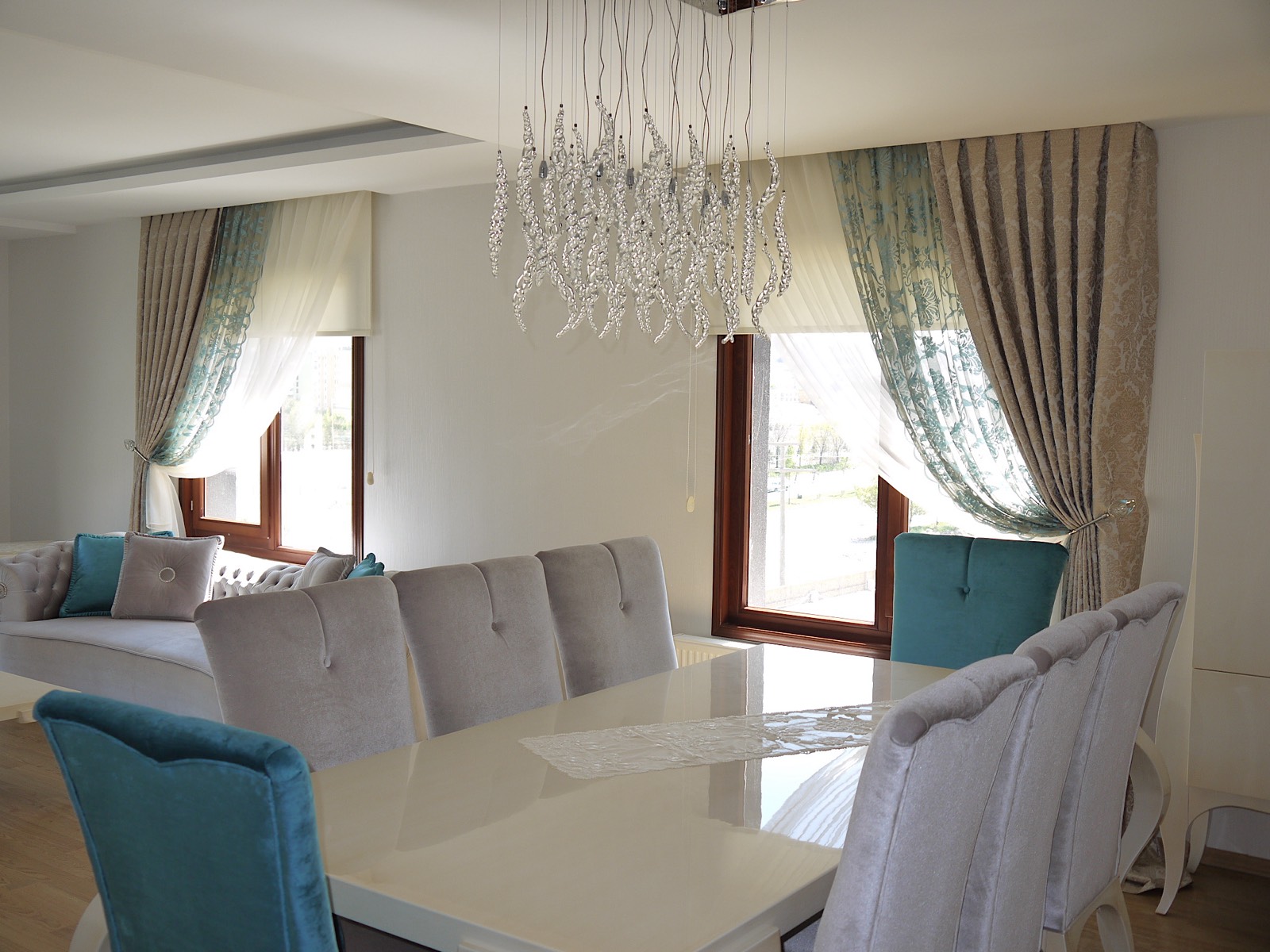 Kruvaze perde modelleri Ankara