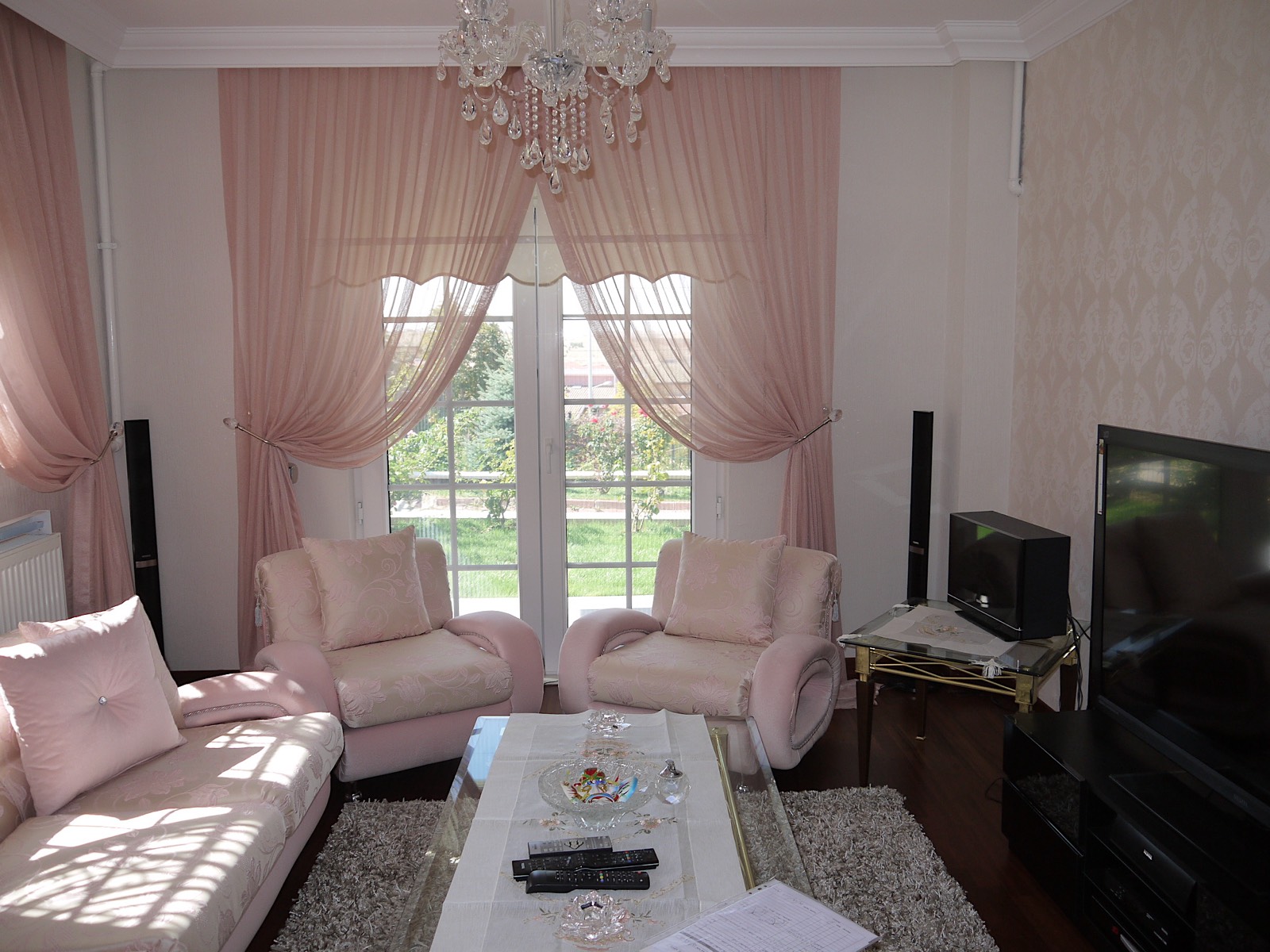 Kruvaze perde modelleri Ankara