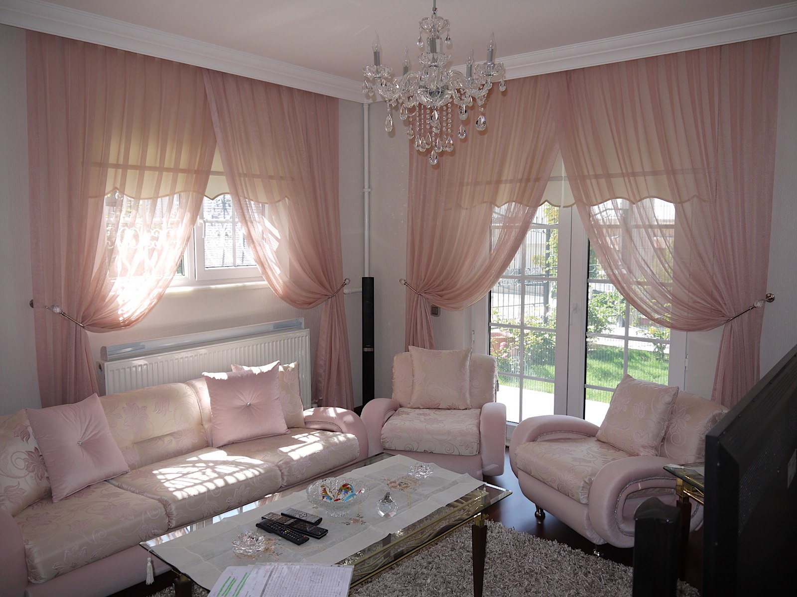 Kruvaze perde modelleri Ankara