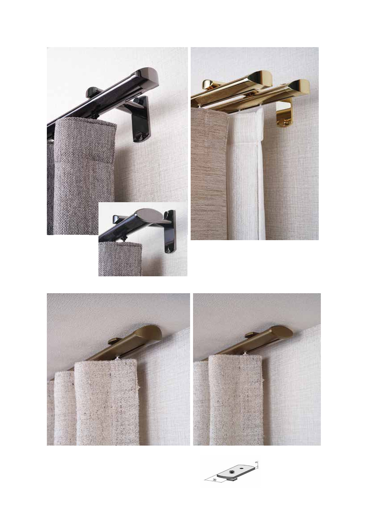 Decorative Curtain Poles — image 3