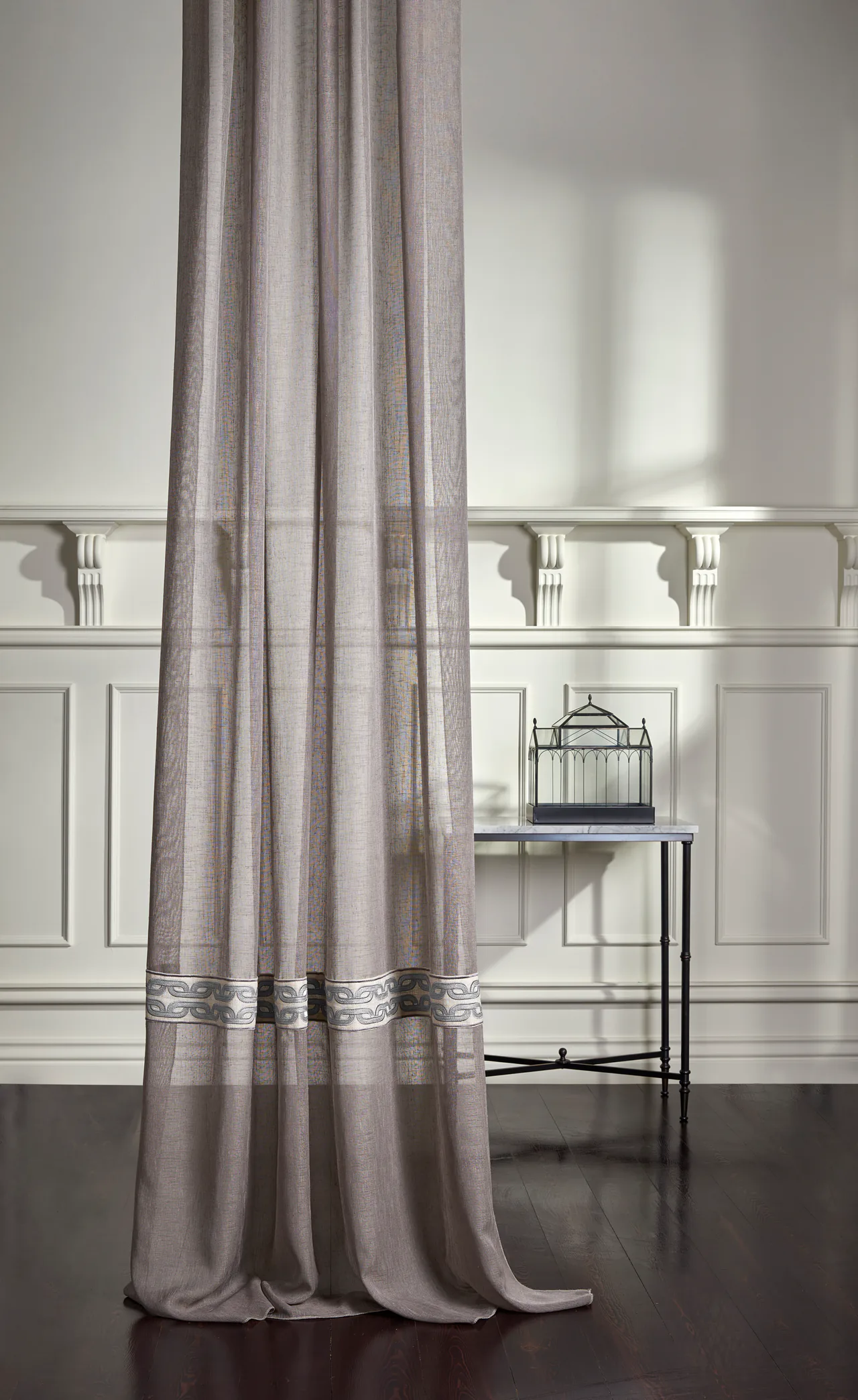 Patterned Sheer Curtains — image 3