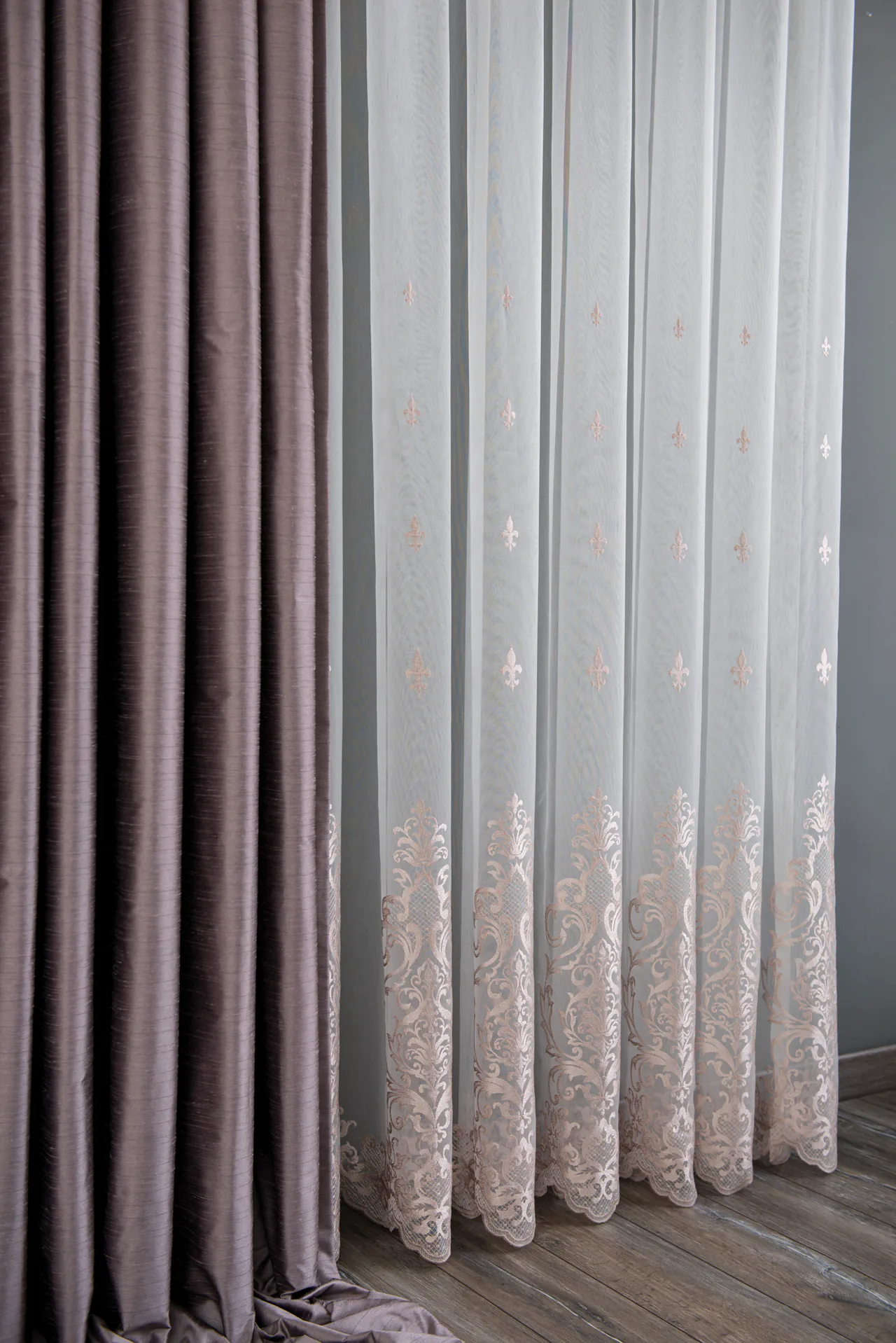 Patterned Sheer Curtains — image 5