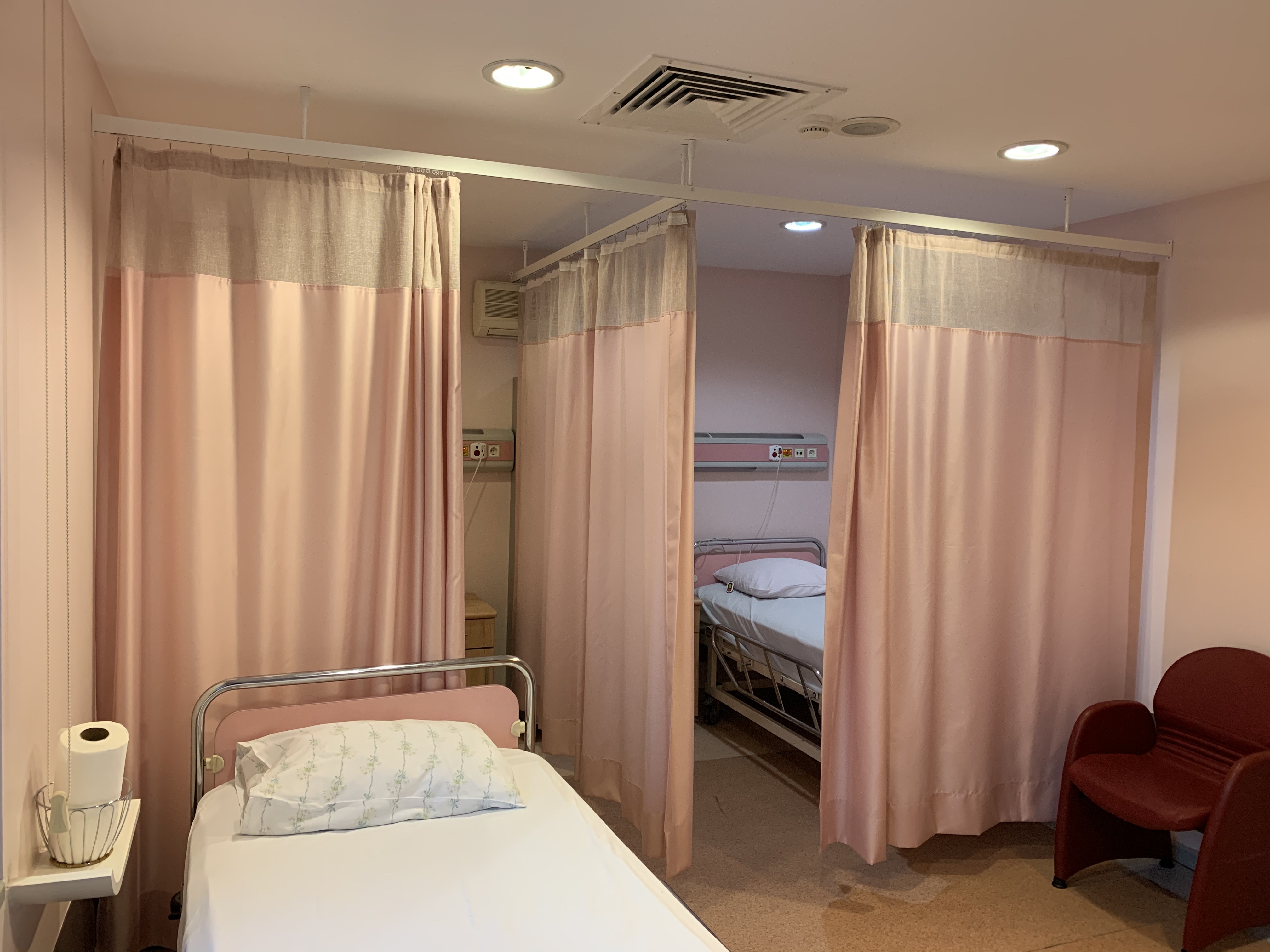 Anatolia IVF Centre, Çankaya — completed curtain installation