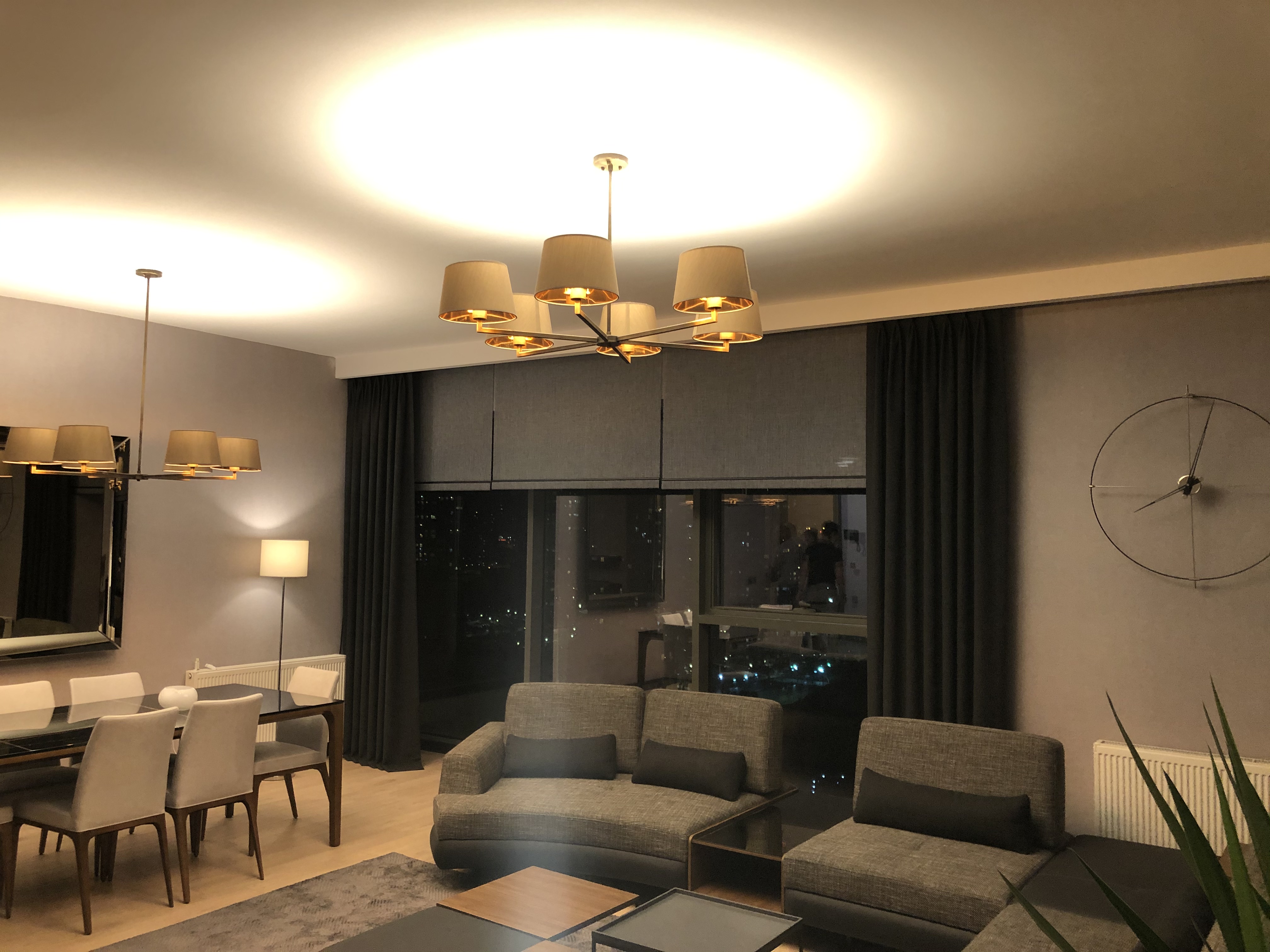 İncek İkon Sitesi, Alacaatlı — curtain installation, view 4