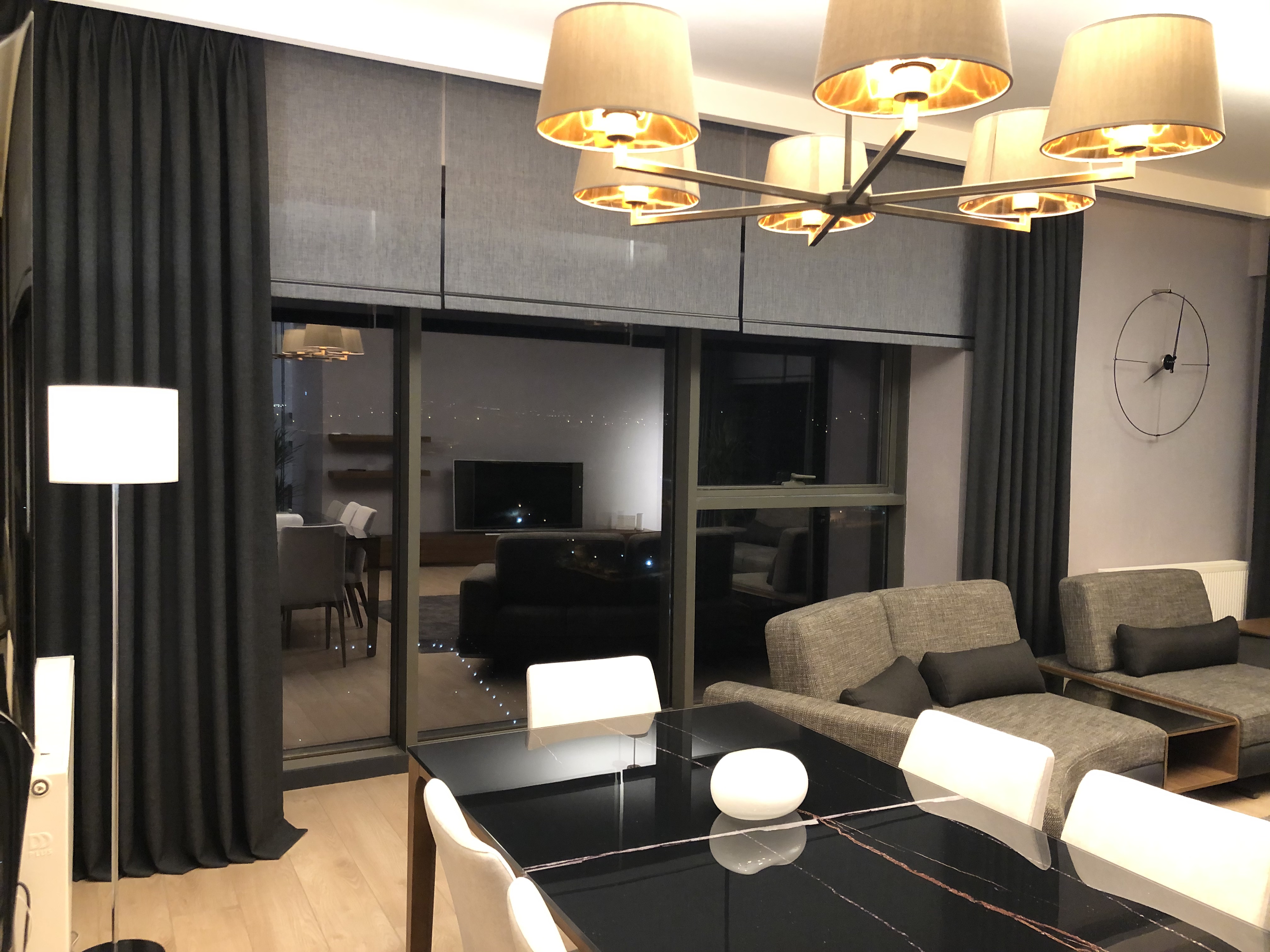 İncek İkon Sitesi, Alacaatlı — curtain installation, view 3