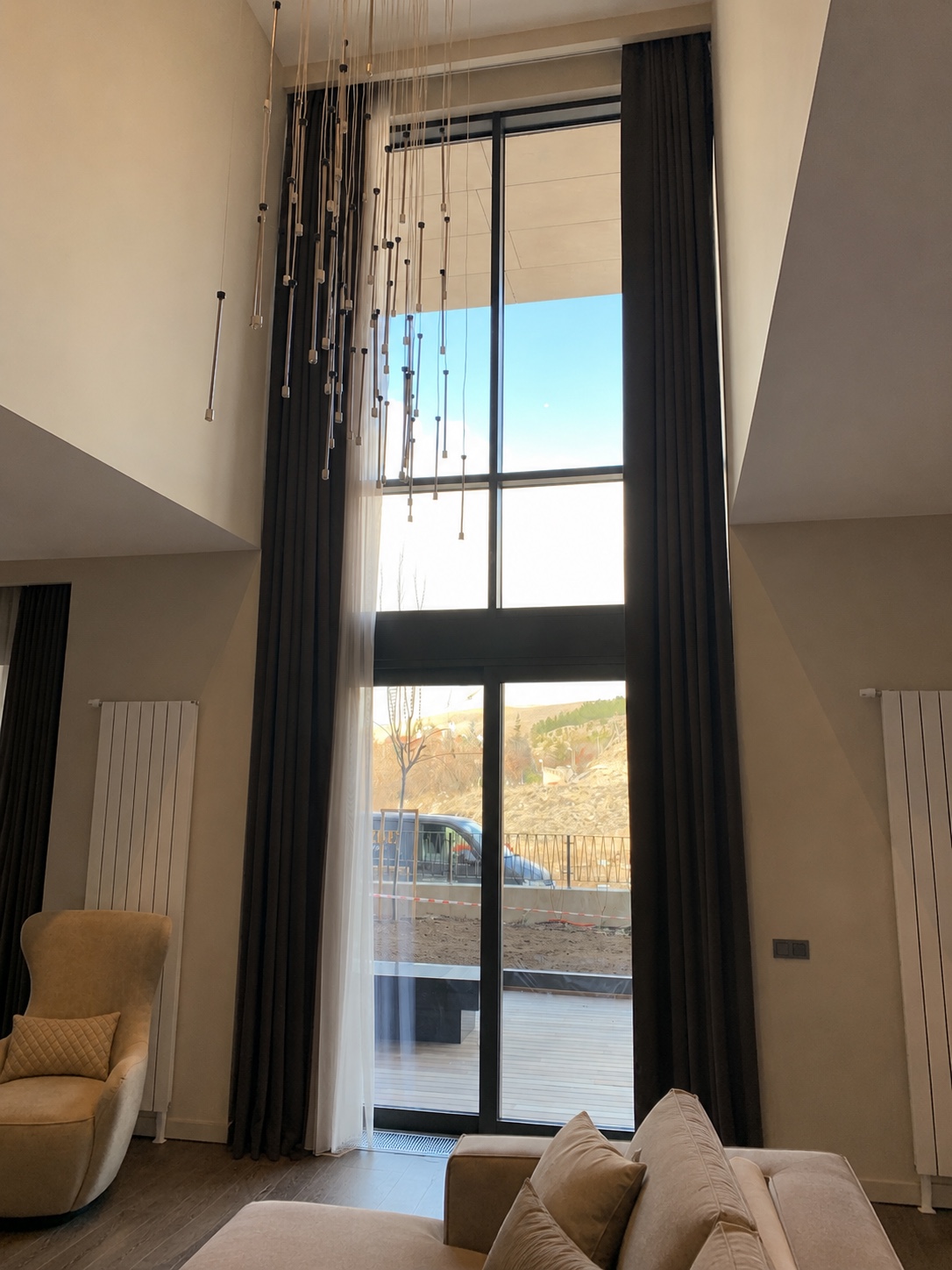 Next Level Çayyolu — curtain installation, view 3