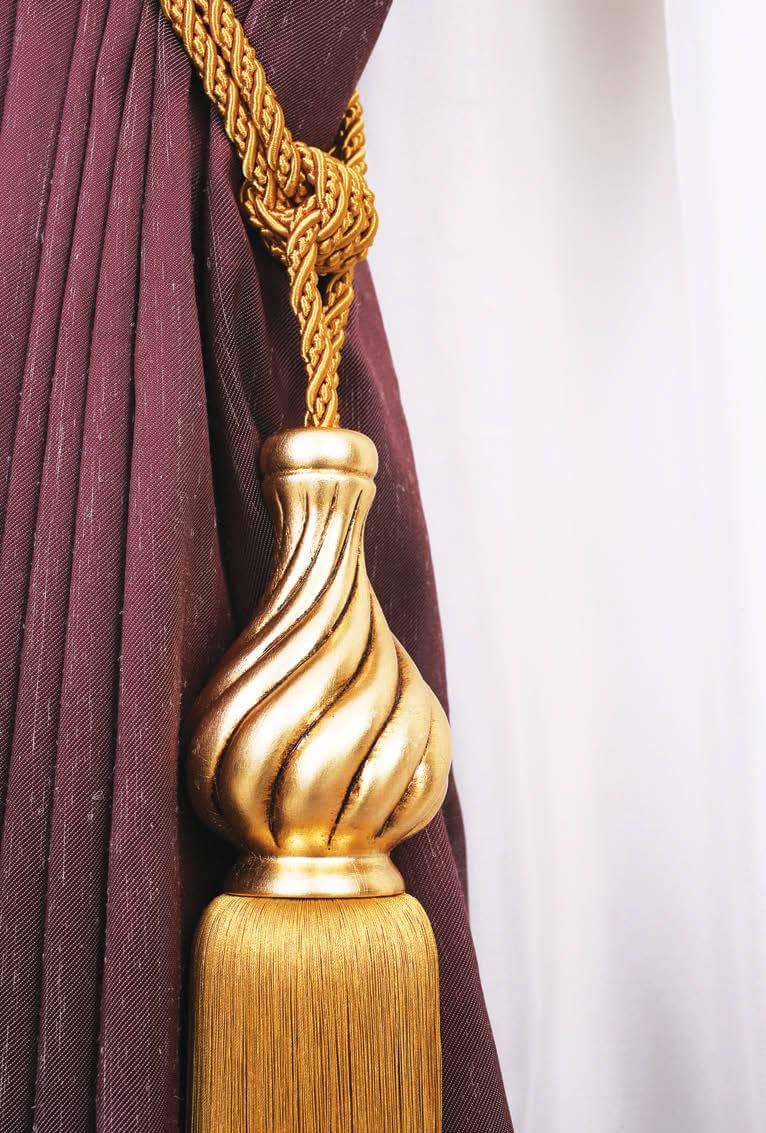 Varaklı perde aksesuarları modelleri