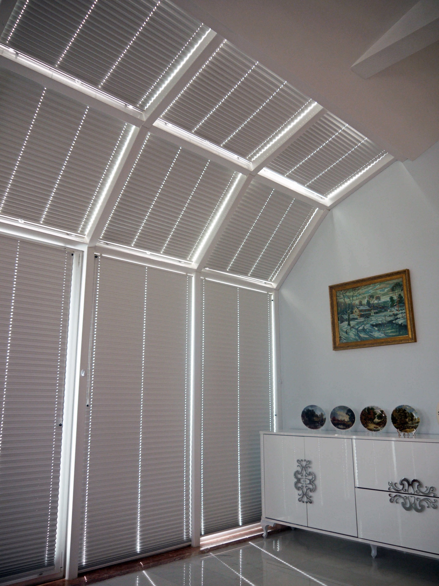 Plise Perde - Kış Bahçesi