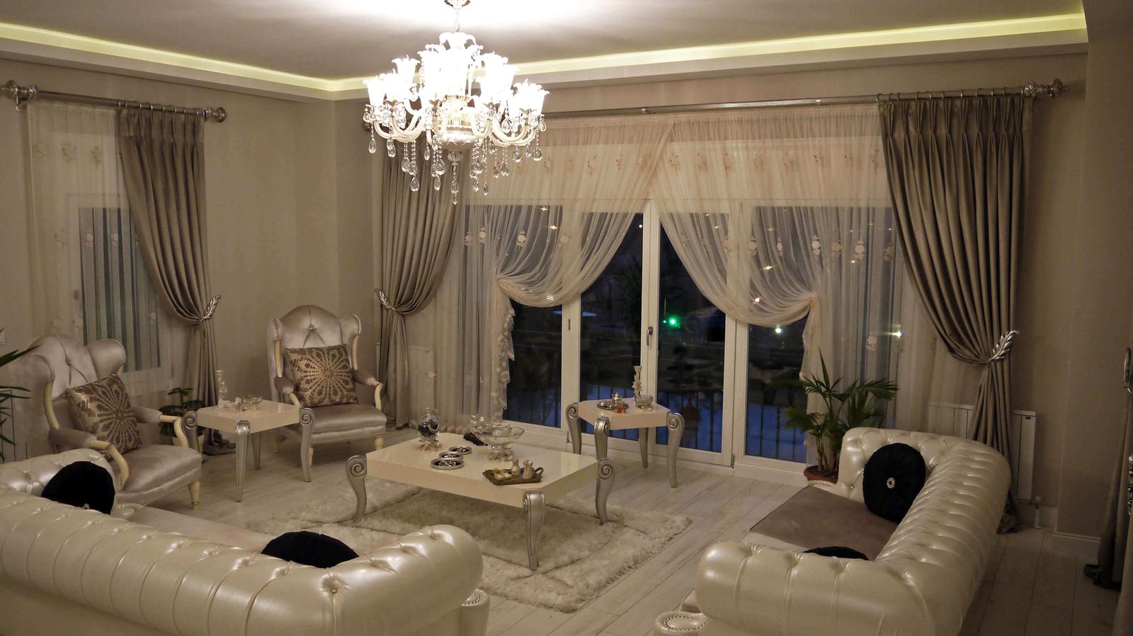 Rustikli perde modelleri Ankara