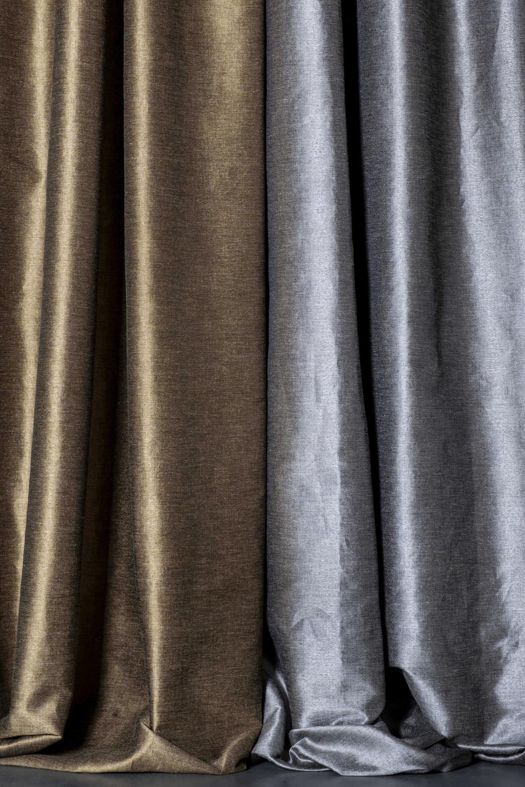 Altın rengi fon perde