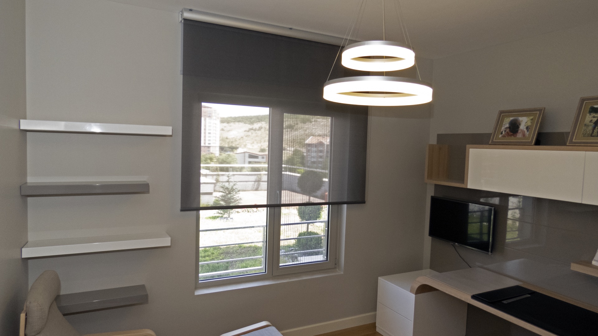 Çalışma odası perde