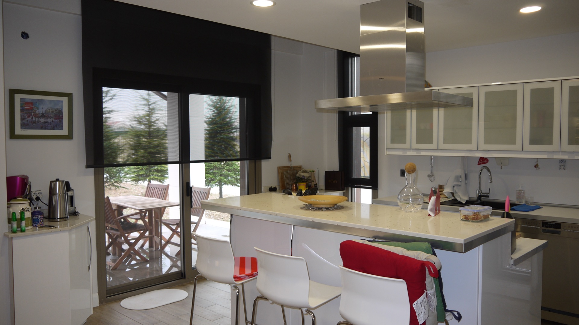 Tül stor perde detay